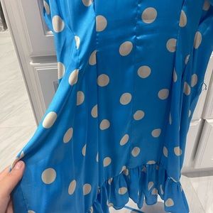 Zara Polka Dot Mini Dress - Gem Zara Polka Dot Mini Dress - Gem